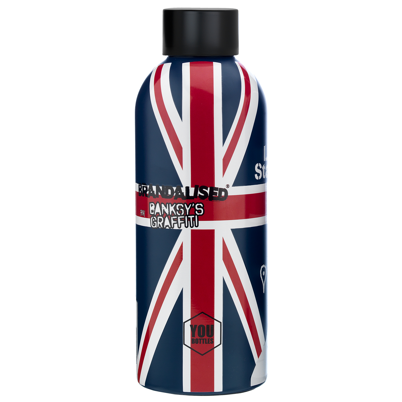 Thermal Water Bottle 500ml Banksy - Lizzy Stardust